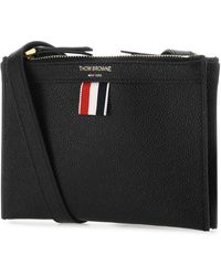 Thom Browne - Leather Mini Document Holder - Lyst