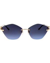 Cartier - Ct0429s Sunglasses - Lyst