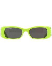 Balenciaga - Sunglasses Rectangle Full Rim, Frame And Lens Bb0096S008 - Lyst