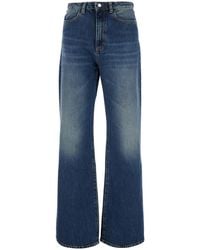 ICON DENIM - Slim Flared Jeans Denim Cotton - Lyst