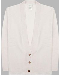 Alysi - Merino Wool And Cashmere Cardigan Sweater - Lyst
