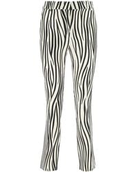 Valentino Garavani - Printed Wool Blend Pant - Lyst