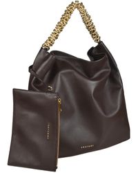 Orciani - Chain Strap Shoulder Bag - Lyst