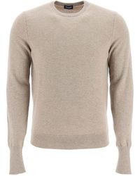 Drumohr - Cashmere Crew Neck Sweater - Lyst