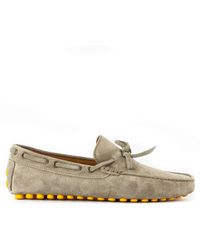 Doucal's - Suede Driver Loafer - Lyst