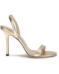 Jimmy Choo - Jenn Sandals Calf Leather Bos Taurus - Lyst