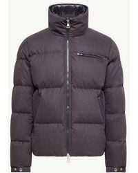 Moncler - Moncler Quilted Down Puffer Down Jacket — Charcoal - Lyst