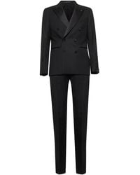 Tagliatore - Wool And Silk Bruce Tuxedo Suit - Lyst