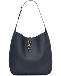 Saint Laurent - Le 5A7 Large Ysl Shoulder Hobo Bag - Lyst