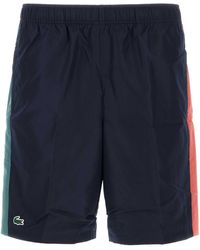 Lacoste - Polyester Bermuda Shorts - Lyst