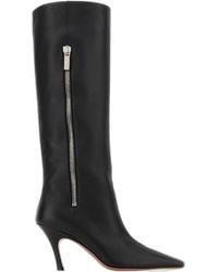 AMINA MUADDI - Amina Muaddi Mona Boot - Lyst