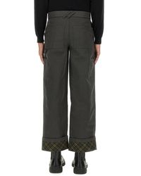 Burberry - Burberry Carpenter Cotton Trousers - Lyst
