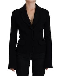 Dolce & Gabbana - Elegant Long Sleeve Jacket - Lyst