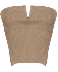 Dion Lee - Angular Ribbed Bustier - Lyst