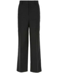 Givenchy - Black Wool Pant - Lyst