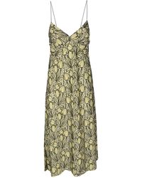 Paul Smith - All-Over Floral Print V-Neck Dress - Lyst