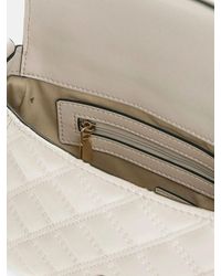 Guess - Guess Quilted Polyurethane Crossbody Bag - Lyst
