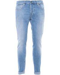 Dondup - Washed Effect Light Jeans - Lyst