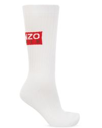 KENZO - Socks With Logo - Lyst