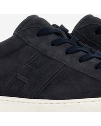 Hogan - Sneakers Rebel Leather And Rubber Trainers - Lyst