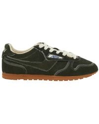 Autry - Low-Top Sneakers Windspin Suede Cow Leather Trainers - Lyst