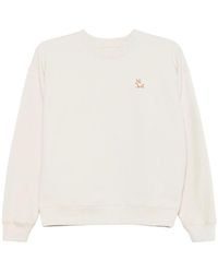Maison Kitsuné - Chillax Fox-Patch Sweater - Lyst