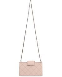 Tory Burch - Fleming Mini Leather Wallet On Chain - Lyst