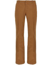 McQueen - Garment-Dyed Organic Cotton Chinos - Lyst