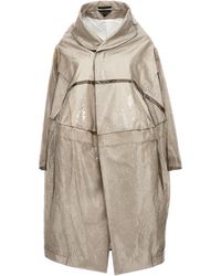 Comme des Garçons - Oversize Texture Trench Coat - Lyst
