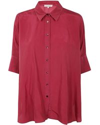 Antonelli - Bassano Short Sleeves Oversized Shirt - Lyst