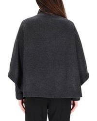 Fay - Double Face Cape Wool Trench & Raincoats - Lyst