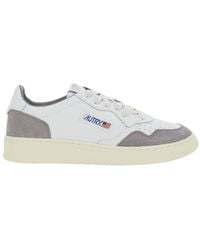 Autry - Low Top Sneakers Medalist Suede Trainers - Lyst