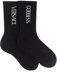 Versace - Socks With Logo - Lyst