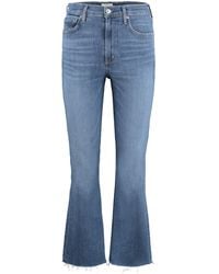 Citizens of Humanity - Isola Cropped Jeans Cotton Flared - Lyst