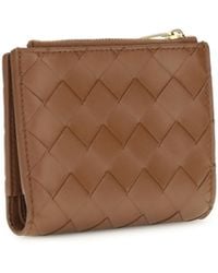 Bottega Veneta - Wallet Intrecciato Lambskin & Purses - Lyst
