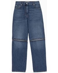 JW Anderson - Jw Anderson Cut Out Jeans - Lyst