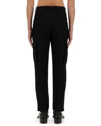 McQueen - Military Pants Wool Trousers - Lyst