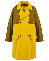 Herno - Wool And Cashmere Blend Trench Coat Clothing - Lyst