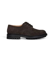 Church's - Ebony Suede Mc Pherson Lw Derby - Lyst