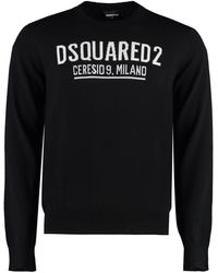 DSquared² - Virgin Wool Crew-neck Sweater - Lyst