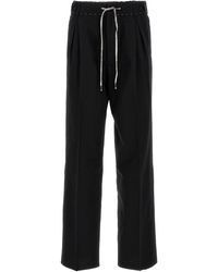 Maison Margiela - Drawstring Pants With Darts - Lyst