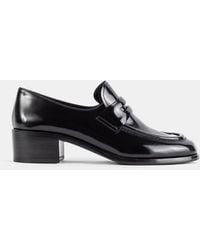 Church's - Mocassins Prudence En Cuir De Veau Poli Fumé Noir Loafers - Lyst