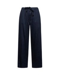 Max Mara - Drawstring Straight Leg Pants - Lyst