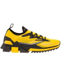 black and yellow sneakers