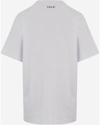 Sacai - T-Shirt Printed Cotton T-Shirts & Jerseys - Lyst
