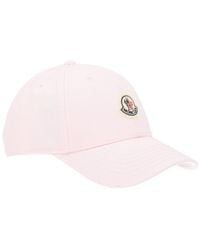 Moncler - Baseball Hat With Logo Cotton - Lyst