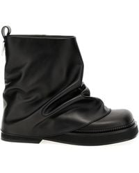 The Attico - Leather Ankle Boots Mini Robin - Lyst