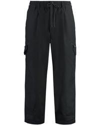 Y-3 - Cotton Cargo-Trousers - Lyst