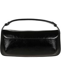 Courreges - Sleek Naplack Leather Baguette Bag - Lyst