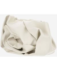 Burberry - Rose Leather Clutch Bag Lamb (Ovis Aries) Handbags - Lyst